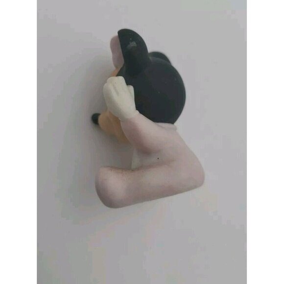 2-Vintage Disney Baby Minnie And Mickey Mouse in Pink Ornament Sri Lanka 2" - Picture 5 of 14